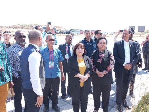 Bakı konfransının iştirakçıları Füzuli və Şuşada - FOTO