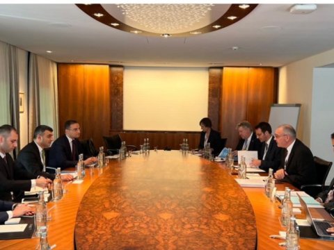 Taleh Kazımov İsveçrə müşaviri ilə görüşdü