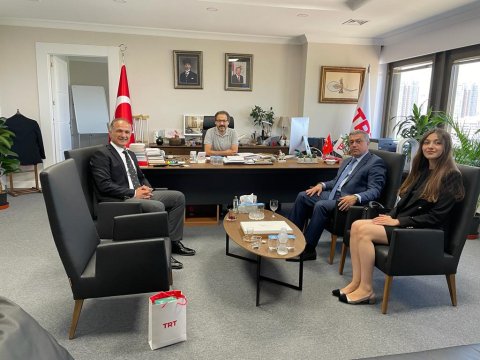 Azərbaycan Diasporuna Dəstək Fondunun nümayəndələri Ankarada - FOTO