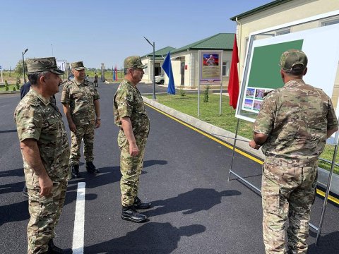 Xocavənddə yeni hərbi hissə açıldı - VİDEO