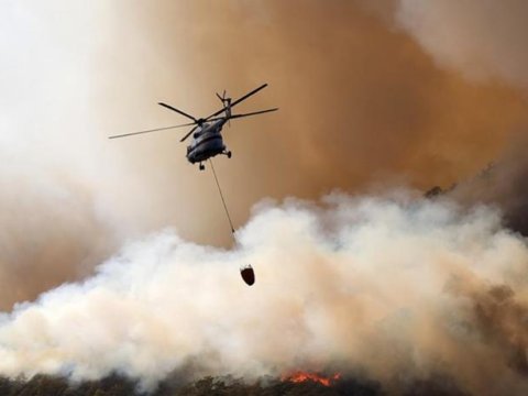 Xaçmazda yanğın davam edir - SON DURUM 