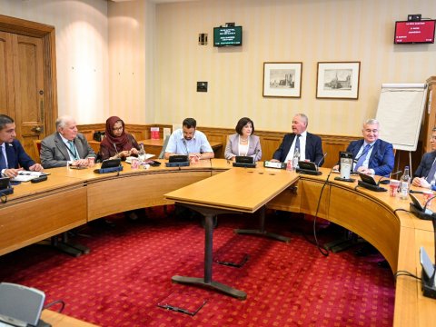 Sahibə Qafarova Londonda görüşlər keçirib - FOTO