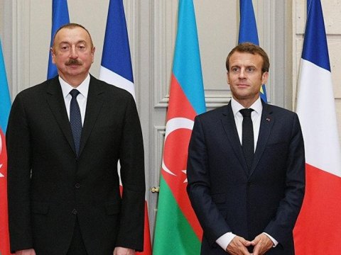 İlham Əliyev Makrona məktub göndərdi