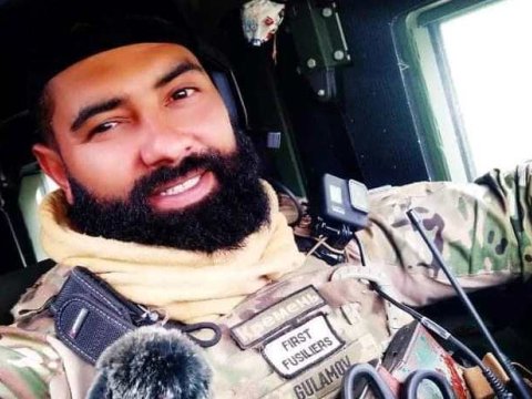 Ukraynada azərbaycanlı döyüşçü həlak olub - FOTOLAR