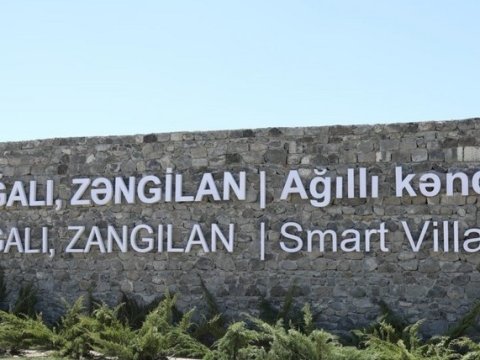 Ağalıda yaşayış üçün bütün infrastruktur tam hazırdır