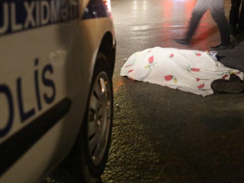 5 piyada yolu keçmək istəyərkən ÖLÜB