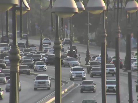 Prospektdə qəza baş verdi - Sıxlıq yarandı 