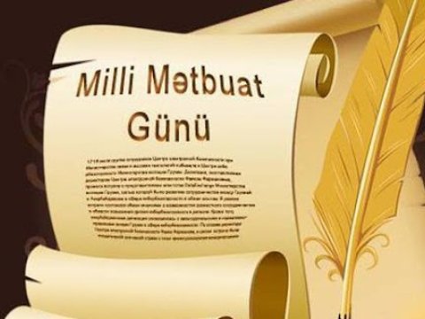 Azərbaycanda Milli Mətbuat Günüdür 