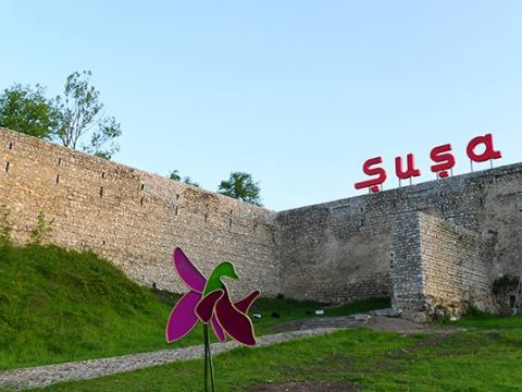 Şuşada Beynəlxalq Media Forumunda ikinci panel keçirilib