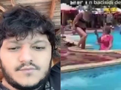 Hovuzda qadınları çəkərək paylaşan şəxs HƏBS EDİLDİ 