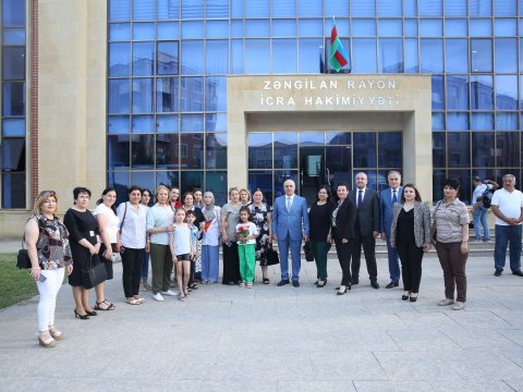 Daha 10 ailə Ağalıya köçürüldü