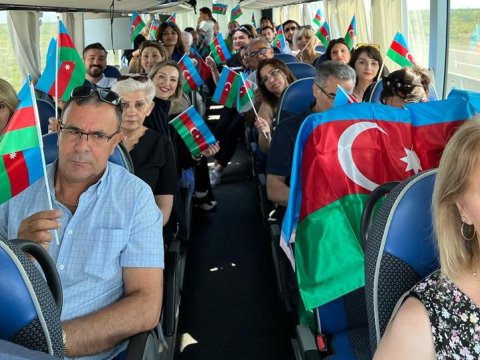 Diaspor nümayəndələrinin Şuşaya növbəti səfəri - FOTO