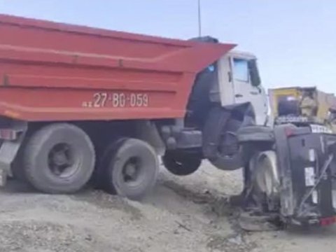 Azərbaycanda biznesmen faciəvi şəkildə öldü - VİDEO