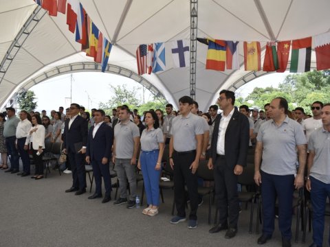 Diaspor Gənclərinin Yay Düşərgəsinin açılışından FOTOLAR