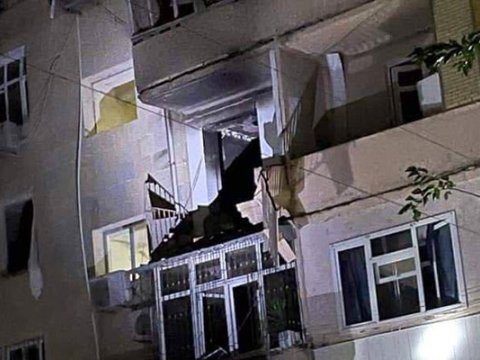 Partlayışda yaralanan 1 nəfər evə buraxılıb