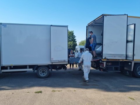 Ukrayna 17 hərbçinin meyitini döyüş meydanından götürdü