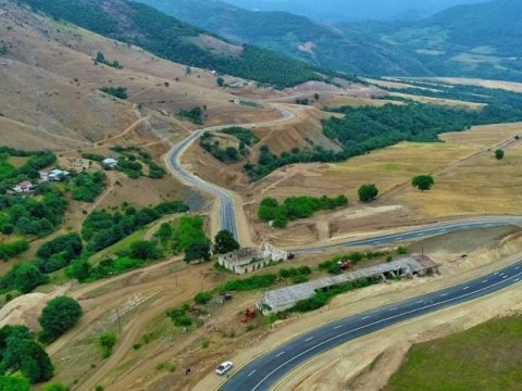 Ermənistan Laçın dəhlizinə alternativ yol ÇƏKİR