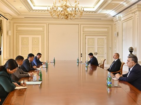 İlham Əliyev qəbul keçirdi - YENİLƏNİB