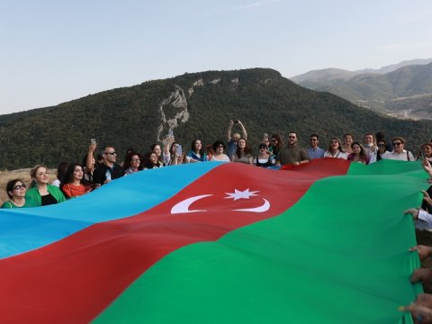 Diaspor nümayəndələrinin Şuşaya altıncı səfəri - FOTO