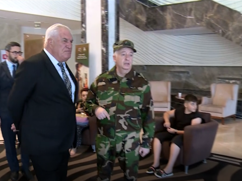 General “Qalaaltı”dakı yanğına görə müşavirə keçirdi - FOTOLAR