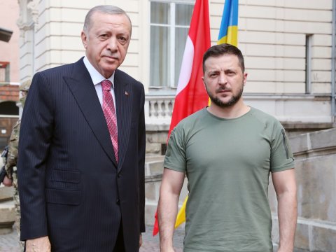 Ərdoğanla Zelenskinin görüşü başa çatıb - YENİLƏNİB