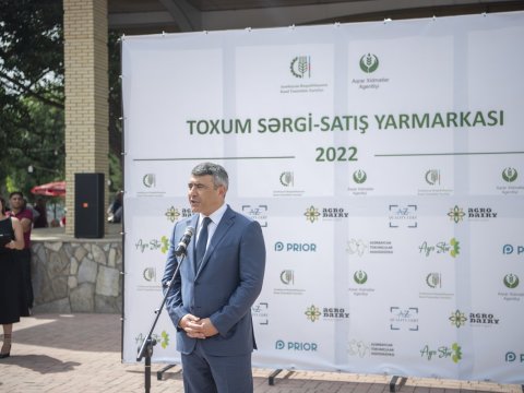 Şəkidə toxum sərgi-satış yarmarkası keçirilib - FOTO