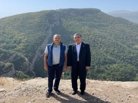 Türkmənistan səfiri Şuşaya gedib