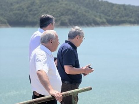 Sərsəng su anbarına baxış keçirildi