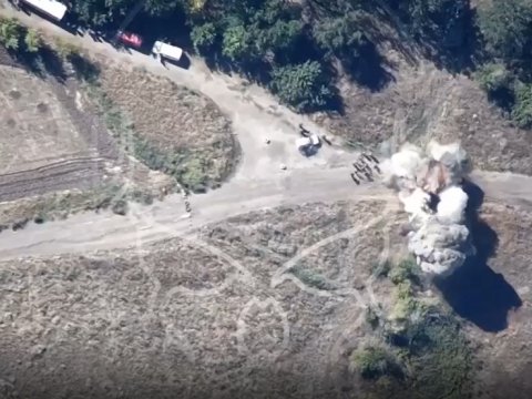 Ukraynalı partizanlar rusları belə məhv edir - VİDEO