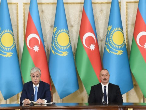 Tokayev Qarabağ və Şərqi Zəngəzurun bərpasından DANIŞDI