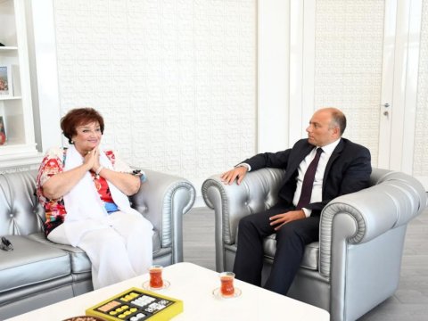 Tamara Sinyavskayaya “Şərəf” ordeni təqdim edildi