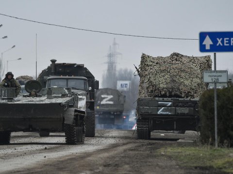 Xersonda rusların müdafiə xətti yarılıb