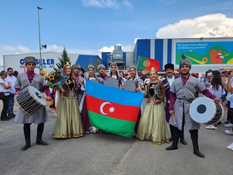 “Azərbaycanın Dostları” İsveçrədə coşqu ilə qarşılandı - FOTO