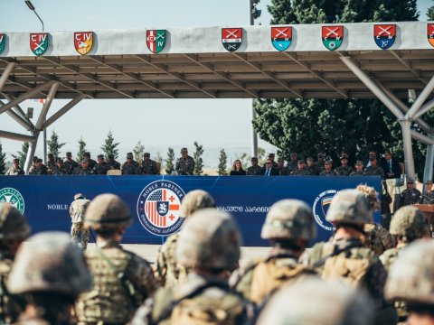 Gürcüstanda hərbçilərimizin iştirak etdiyi təlimlər BAŞLADI