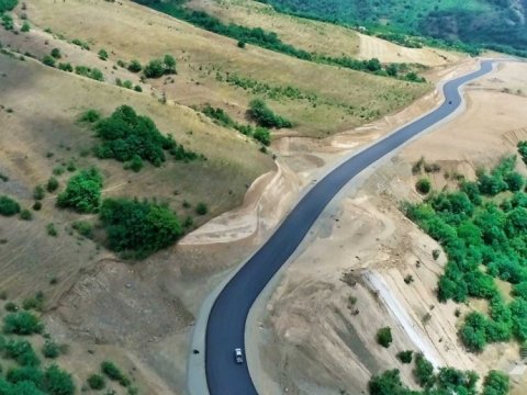 Laçın dəhlizinə alternativ yol açıldı - VİDEO