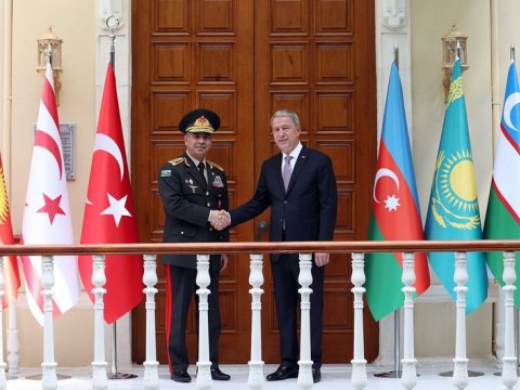 Zakir Həsənov Hulusi Akarla görüşüb - VİDEO