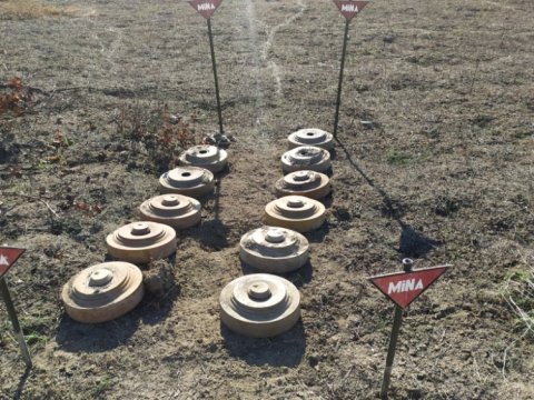 Laçında kütləvi şəkildə minalar aşkarlanır