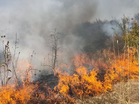 Vəndamda yanğın başlayıb