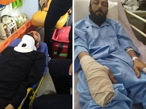 İranda mollaları dəmir boru ilə döydülər