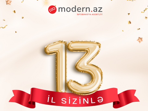 Modern.az-ın 13 yaşı tamam oldu