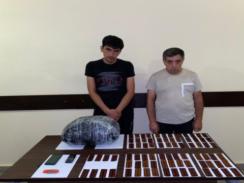 Sərhədi pozanlar saxlanıldı - FOTO