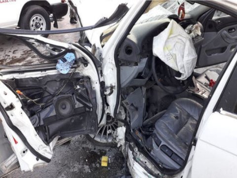 Avqustda yol qəzalarında 72 nəfər ÖLÜB