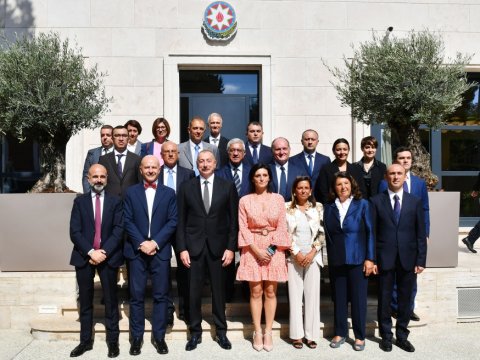 İlham Əliyev Romada tədbirə qatıldı - FOTOLAR (YENİLƏNİB)