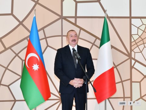 İtaliya-Azərbaycan əlaqələrinin yeni səhifəsi açılır - Prezident