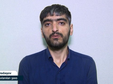 Heroin qəbul edib taksi sürdü - VİDEO