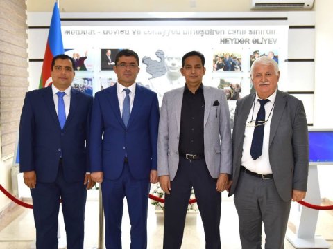 “Əl-Cəzirə”nin baş jurnalisti MEDİA-da - FOTO