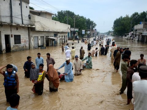 Pakistanın üçdə bir hissəsi su altında qalıb 