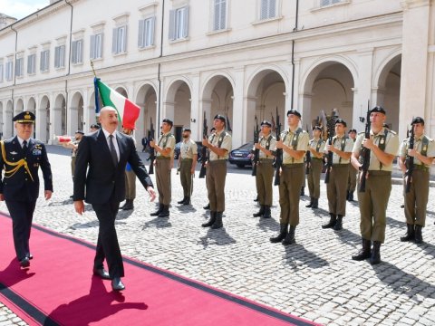 İlham Əliyevin İtaliyaya səfərində TARİXİ HADİSƏ