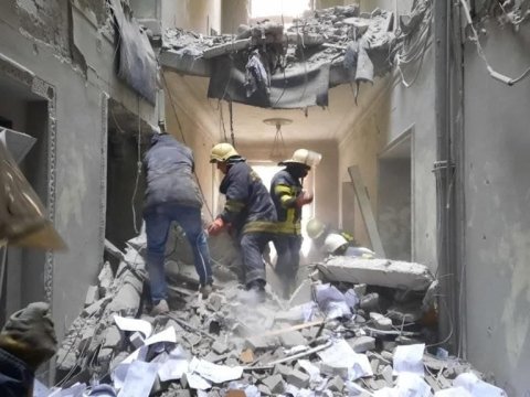 Xarkova yenidən raket zərbəsi endirildi