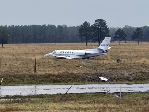 Latviyada özəl təyyarə qəzaya uğradı